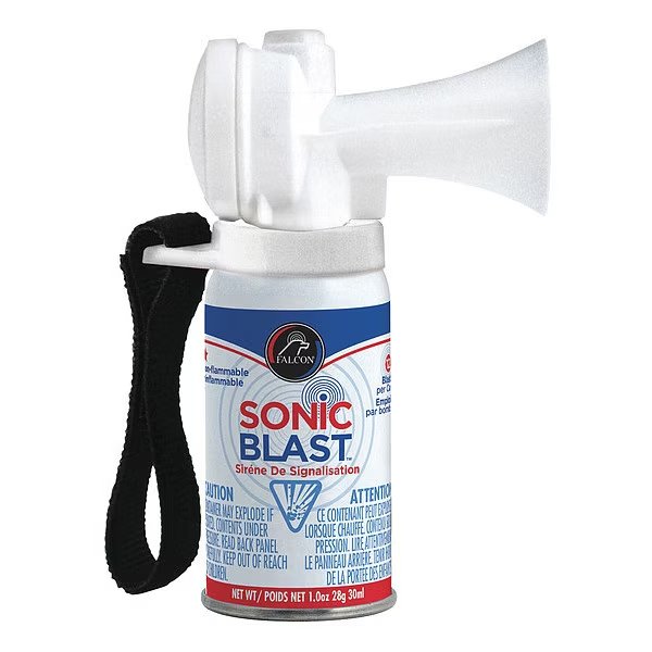 Personal Safety Horn, 120dB, Plastic, Falcon Safety, Mfr#: FSB1V