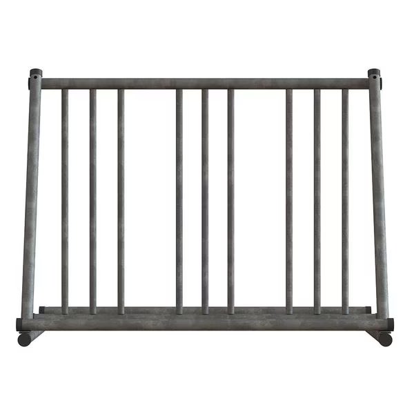 Bike Rack, Sil, 29-3/4" H, Holds (6) Bikes, Madrax, Mfr#: QS-GS200-G