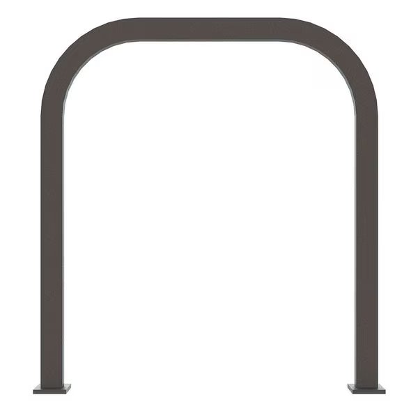 Bike Rack, Silver, 34" H, Holds (2) Bikes, Madrax, Mfr#: QS-UX200-SF-G