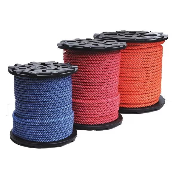 Rigging Line Rope, 600 ft. L, 5/8" dia., Rd, All Gear, Mfr#: AG3STP58R