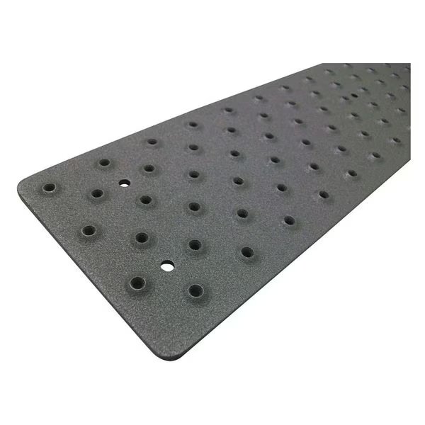 Stair Nosing, Black, 36" W, 3-3/4" D, Handi Treads, Mfr#: NST103736BK0