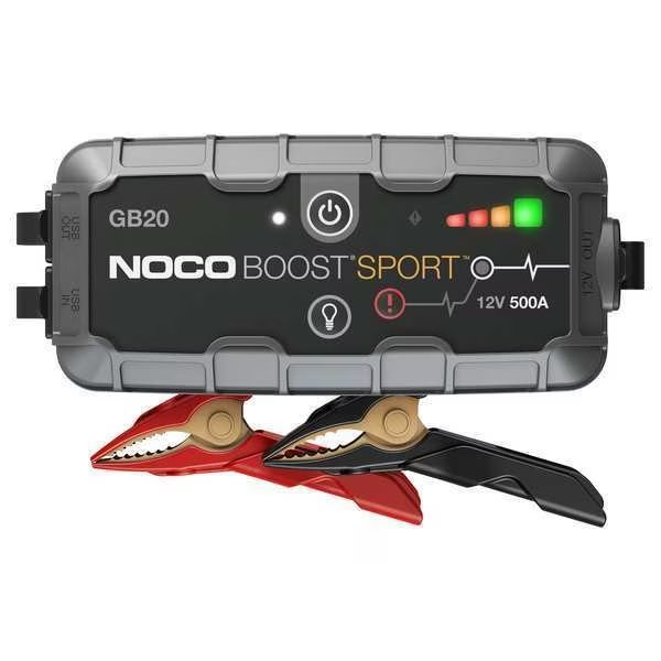 Portable Power Pack, 7-45/64" W, 12VDC, Noco, Mfr#: GB20