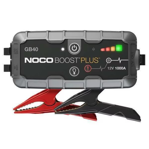 Boost Plus 1000A UltraSafe Lithium Jump Starter, 12V, Noco, Mfr#: GB40