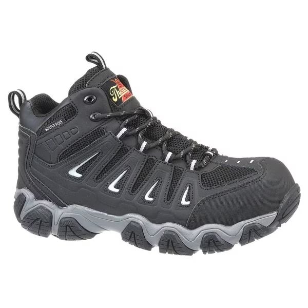 Size 11 Unisex Hiker Boot Composite Work Boot, Black, Thorogood Shoes, Mfr#: 804-6292110M