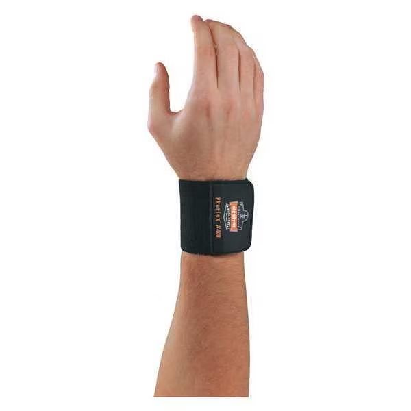 Universal Wrist Wrap, Black, PK6, Proflex By Ergodyne, Mfr#: 400
