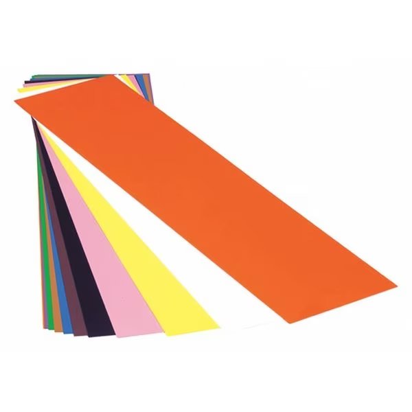 Shim Stock, Sheet, PVC, 0.0150 In, Pink, PK10, Precision Brand, Mfr#: 44555