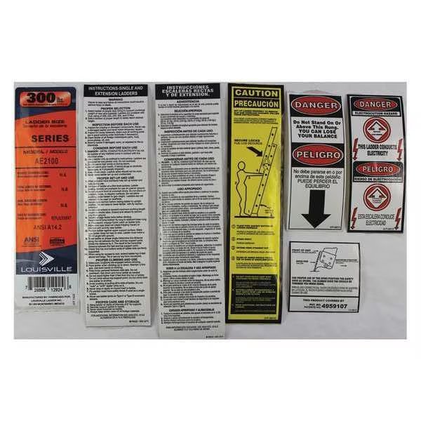 Label Kit, Louisville, Mfr#: PK-AE2100