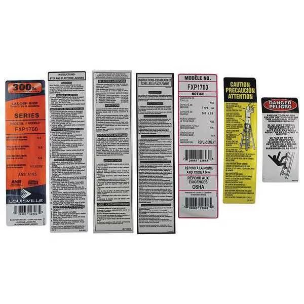 Label Kit, Louisville, Mfr#: PK-FXP1700