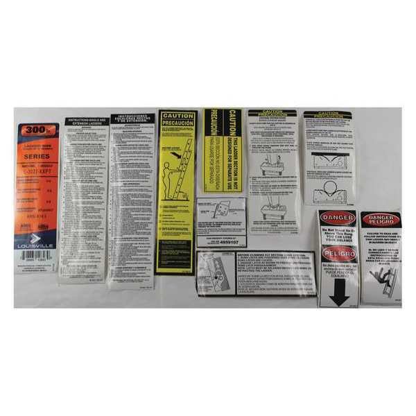 Label Kit, Louisville, Mfr#: PK-L-3022-XXPT