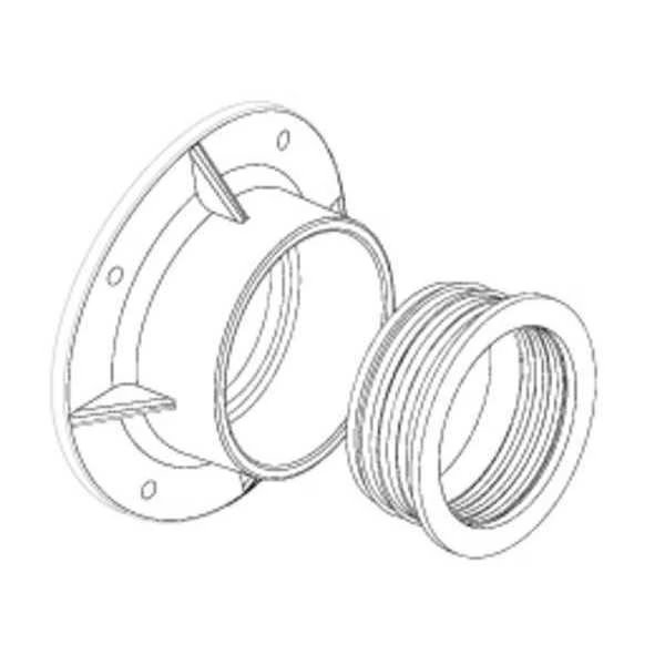 Inlet Hub 4 in., Liberty Pumps, Mfr#: K001238