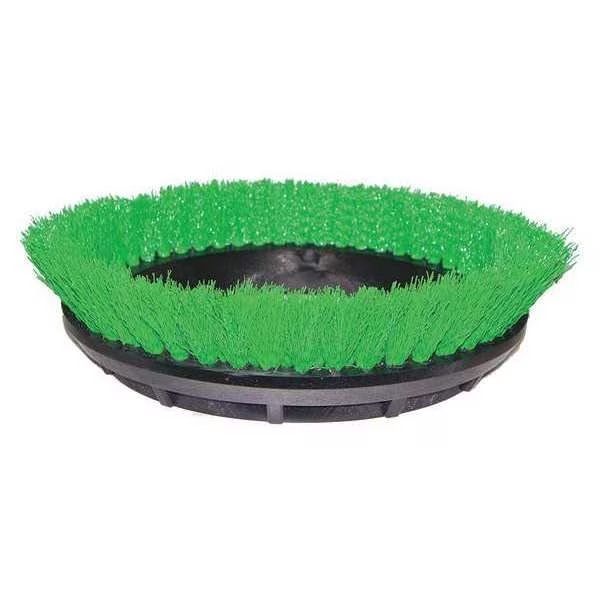 Scrubbing Rotary Brush, Green, 12 in., Bissell Commercial, Mfr#: 237.057BG