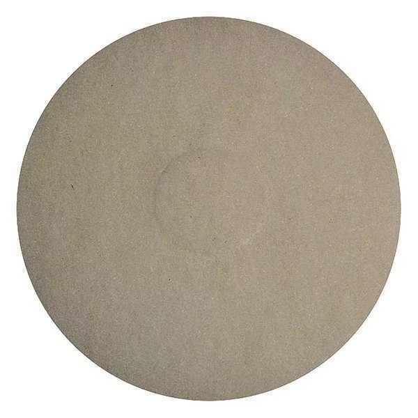Polishing Pad, White, 12 in., Bissell Commercial, Mfr#: 437.051BG
