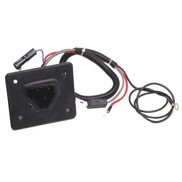 Charger Receptacle for Delta-Q, 48V, E-Z-Go, Mfr#: 602529