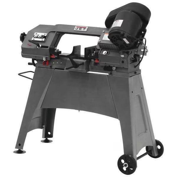 Band Saw, 5" x 5-3/4" or 2" x 6" Rectangle, 5" Round, 5 in Square, 115/230V AC V, 0.5 hp HP, Jet, Mfr#: 414458