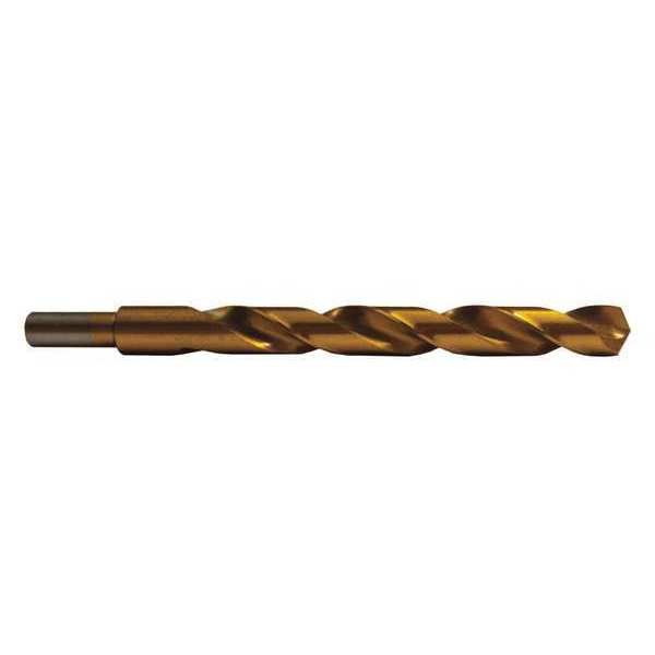 Titanium Drill Bit, 25/64 in., Century Drill & Tool, Mfr#: 88425