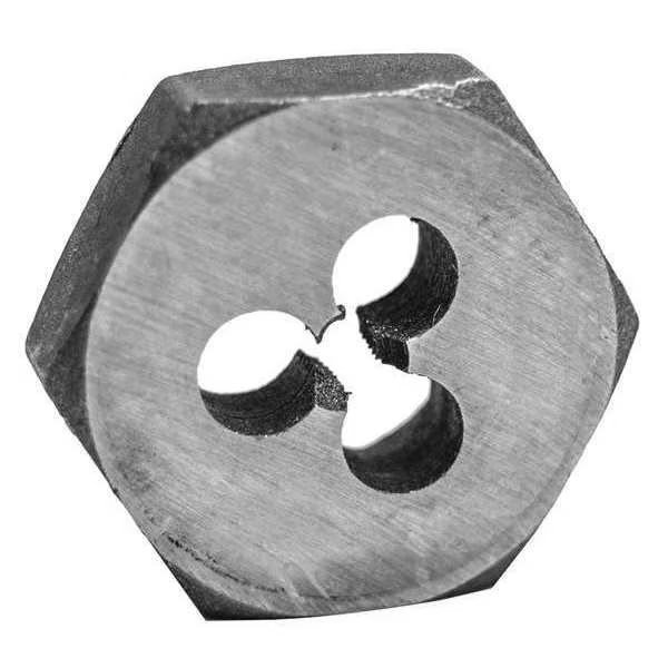 Metric Carbon Steel Hex Die, 9.0x1.00mm, Century Drill & Tool, Mfr#: 97612