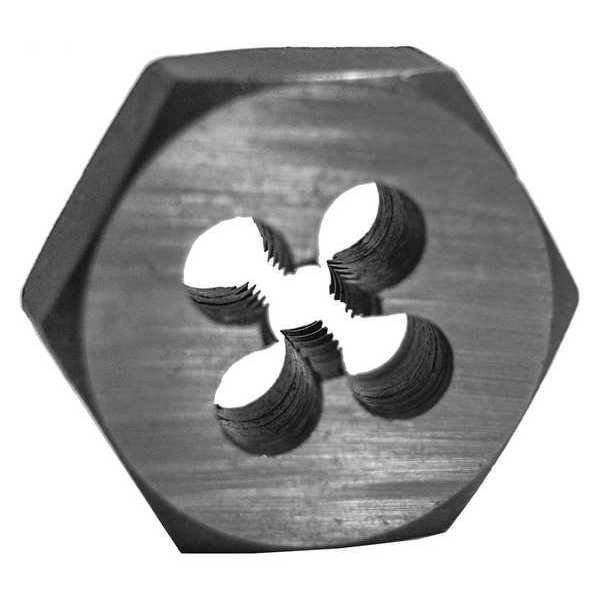 Carbon Steel Hex Die, 1/2-20 Nf, Century Drill & Tool, Mfr#: 96210