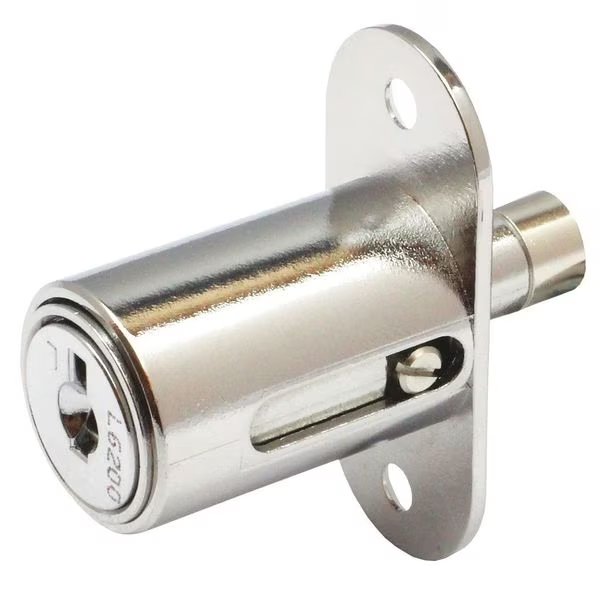 Sliding Door Lock, Round Bolt Plunger, Delta Lock, Mfr#: G SR1250R625PCSM1