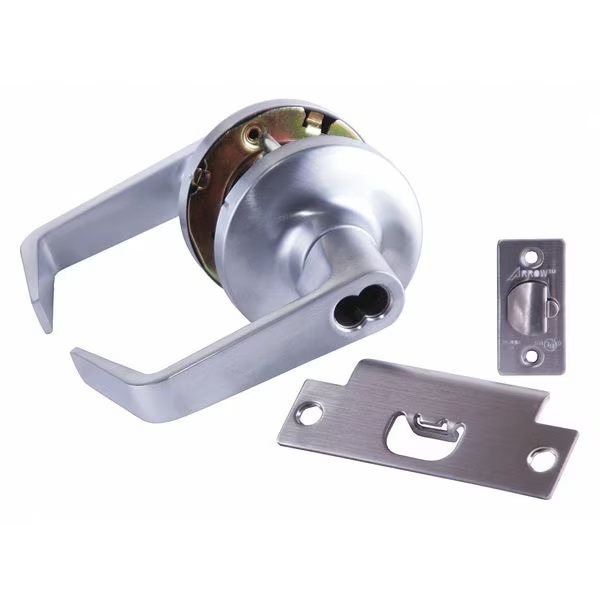 Door Lever Lockset, Mechanical, Storeroom, Arrow Lock, Mfr#: GL82SR 26D IC