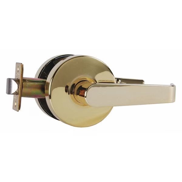 Door Lever Lockset, Mechanical, Passage, Arrow Lock, Mfr#: RL01SR 3