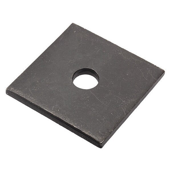 Square Washer, Fits Bolt Size 3/8 in Low Carbon Steel, Black Oxide Finish, EnjoyTool Select, Mfr#: Z8936-BOX