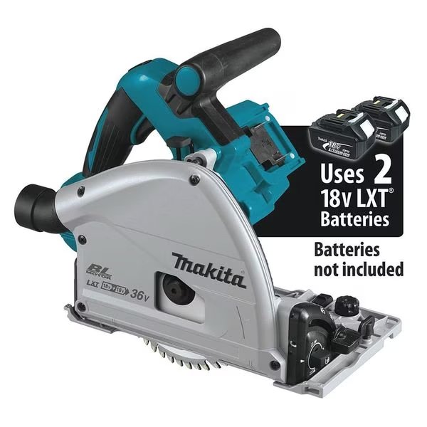 36V (18V X2) LXT® Brushless 6-1/2" Plunge Circular Saw, Makita, Mfr#: XPS01Z