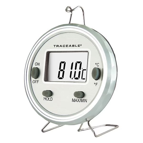Waterproof Thermometer, Dishwasher, Steel, Control Co, Mfr#: 4203