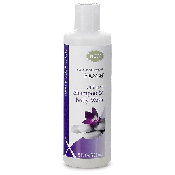 Ultimate Shampoo & Body Wash, 8oz Bottle, Herbal, PK48, Provon, Mfr#: 4227-48