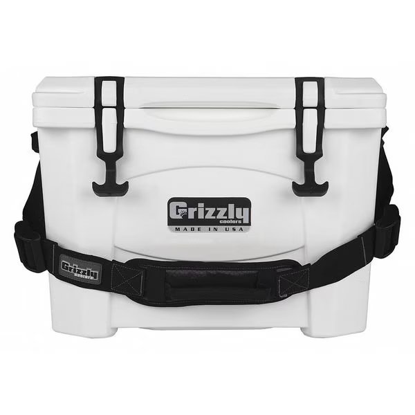 Marine Chest Cooler, Hard Sided, 15.0 qt., Grizzly Coolers, Mfr#: 4400000