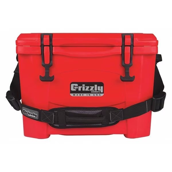 Marine Chest Cooler, Hard Sided, 15.0 qt., Grizzly Coolers, Mfr#: 4400005