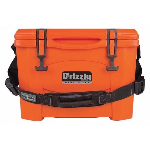 Marine Chest Cooler, Hard Sided, 15.0 qt., Grizzly Coolers, Mfr#: 4400512