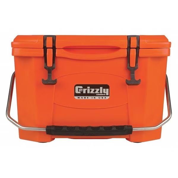 Marine Chest Cooler, Hard Sided, 20.0 qt., Grizzly Coolers, Mfr#: 4400513