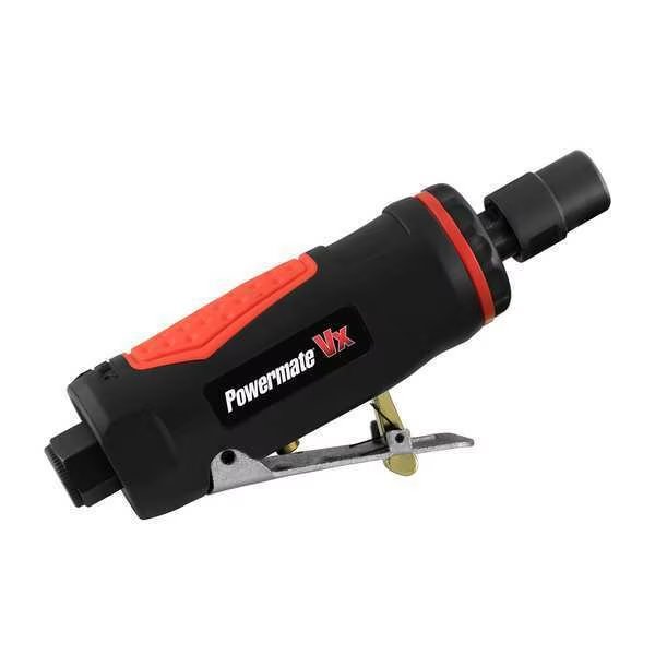 Air Die Grinder, 1/4in., 1/4 in NPT Female Air Inlet, 1/8" and 1/4" Collet, 25,000 rpm, Powermate Vx, Mfr#: 024-0078CT