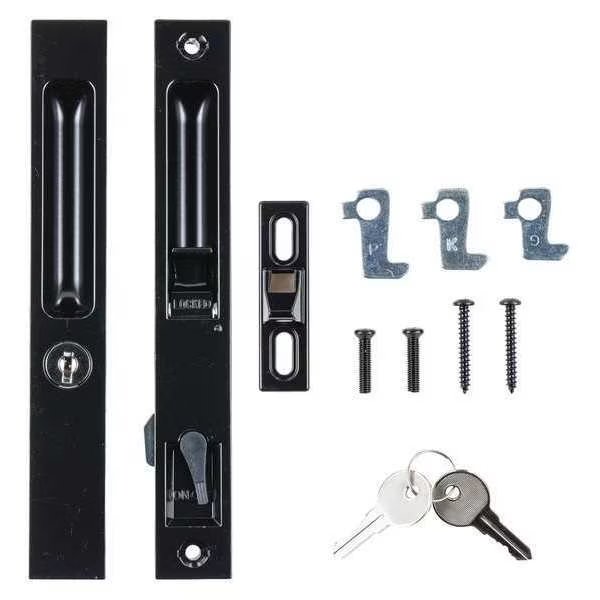 Patio Keyed Flush Mount, Black, Wright Products, Mfr#: VK1133BL