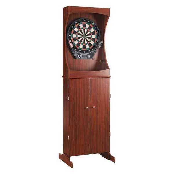 Outlaw Dartboard and Cabin.t Set, Cherry, Hathaway, Mfr#: BG1040