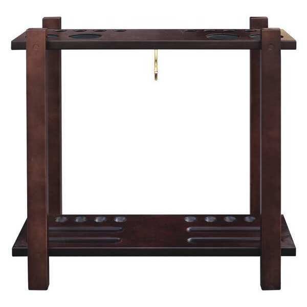 Floor Billiard Pool Cue Rack, Mahogany, Hathaway, Mfr#: BG2567M