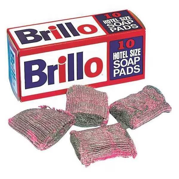 4" x 4" Hand Soap 120 PK, Brillo, Mfr#: PUR W240000