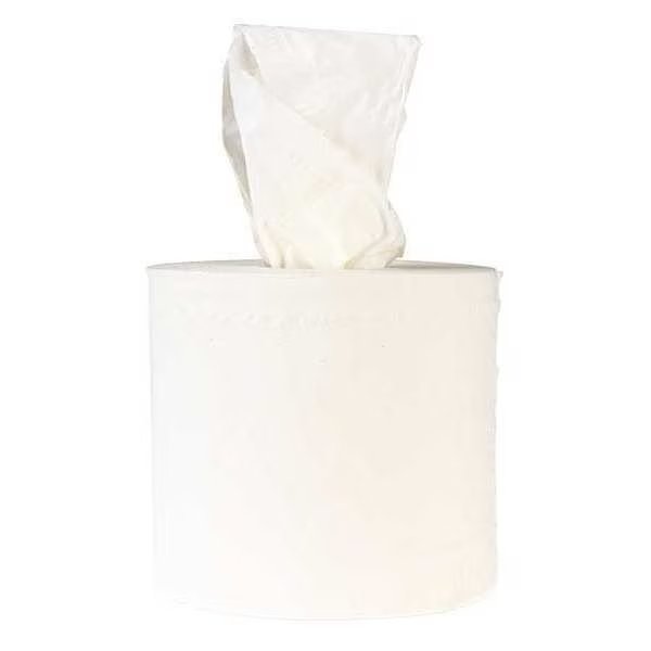 Center Pull Paper Towels, 2 Ply, Continuous Roll Sheets, 660 ft, White, 6 PK, Windsoft, Mfr#: WIN 1420