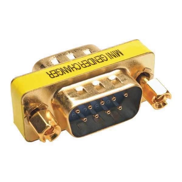 Gender Changer, Compact, DB9, Coupler, M/M, Tripp Lite, Mfr#: P152-000