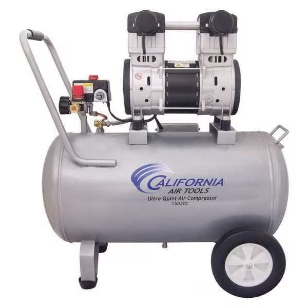 Ultra Quiet Oil-Free Air Compressor 15 gal 2-HP Only 67 dB, California Air Tools, Mfr#: 15020C