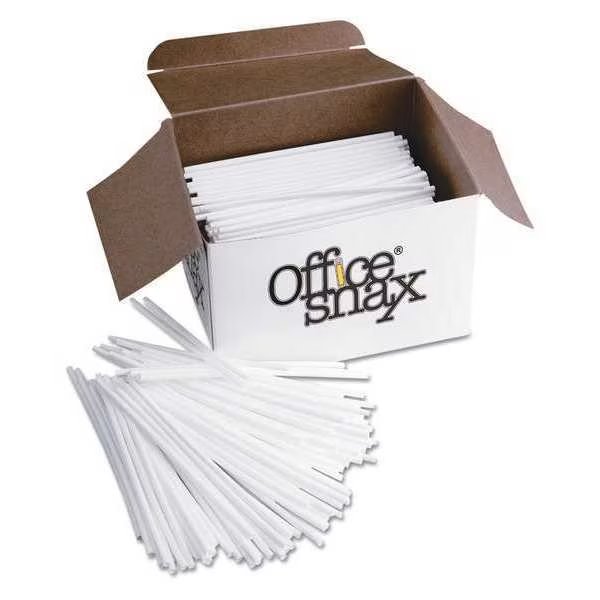 Plastic Stir Sticks, PK1000, Office Snax, Mfr#: STR5