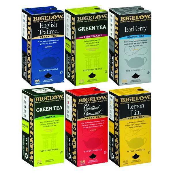 Tea, Bigelow, Assorted, PK168, Bigelow, Mfr#: 577