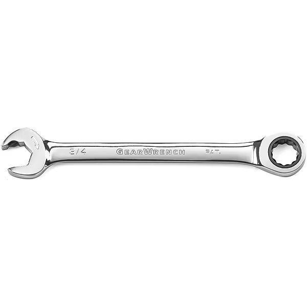 7/16" 72-Tooth 12 Point Open End Ratcheting Combination Wrench, Gearwrench, Mfr#: 85574
