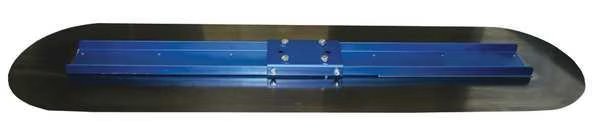 Bull Float, Rnd, 12 x 60 in, Blue Steel, Kraft Tool, Mfr#: CC749-01