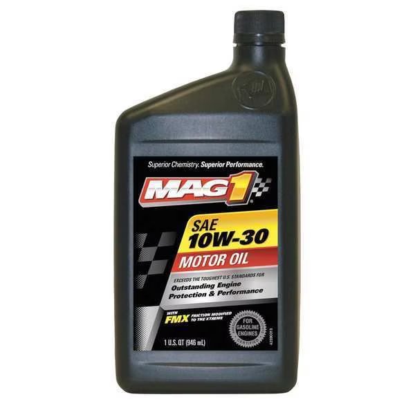 Motor Oil, 10W-30, Conventional, 1 Qt., Mag 1, Mfr#: MAG61648