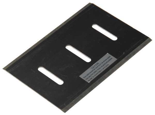 Repl Scraper Blade, Steel, 6 in, For 43Z118, Roberts, Mfr#: 10-195-01