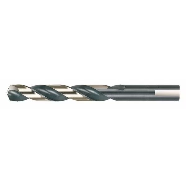 135° Heavy Duty Mechanics Length Drill Cle-Line 1875R Black & Gold HSS RHS/RHC 31/64, Cle-Line, Mfr#: C23857