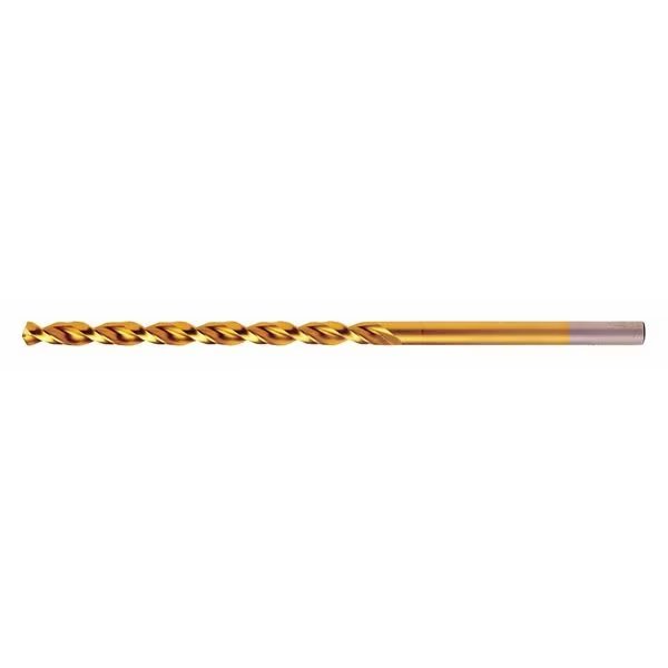 Q-Cobalt™ 135° Wide Land Parabolic Taper Length Drill Cleveland 2575-TN TiN HSS-CO 8% RHS/RHC 11/32, Cleveland, Mfr#: C16903