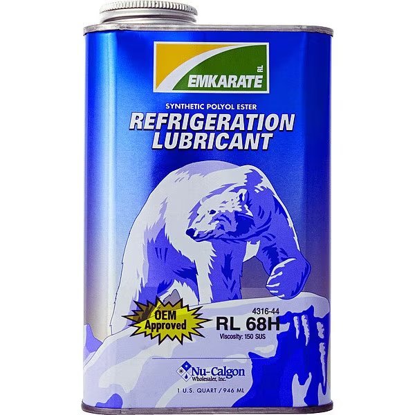 Refrigeration Lubricant, POE, 1 qt, Nu-Calgon, Mfr#: 4316-44
