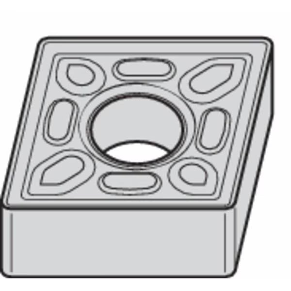Diamond Turning Insert, Diamond, 4, CNMG, 2, Carbide, Widia, Mfr#: CNMG4324P